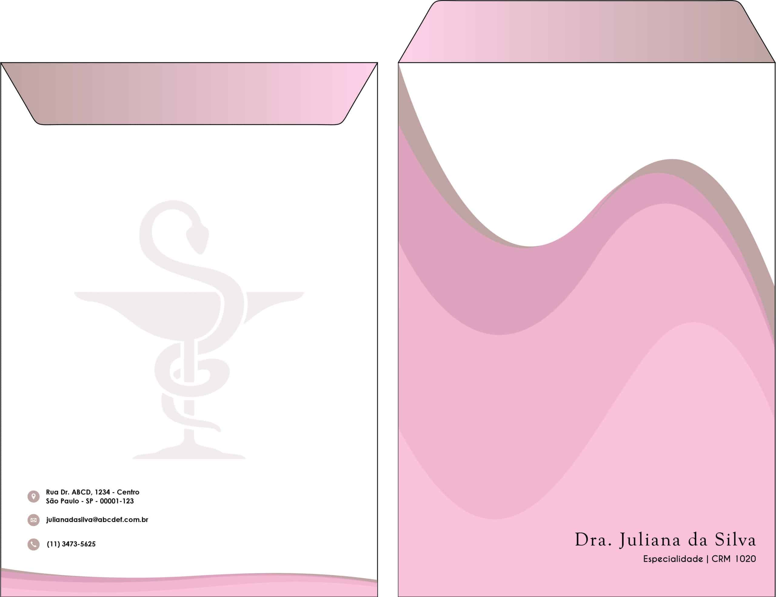 Envelope Saco 24x34cm Farmácia North