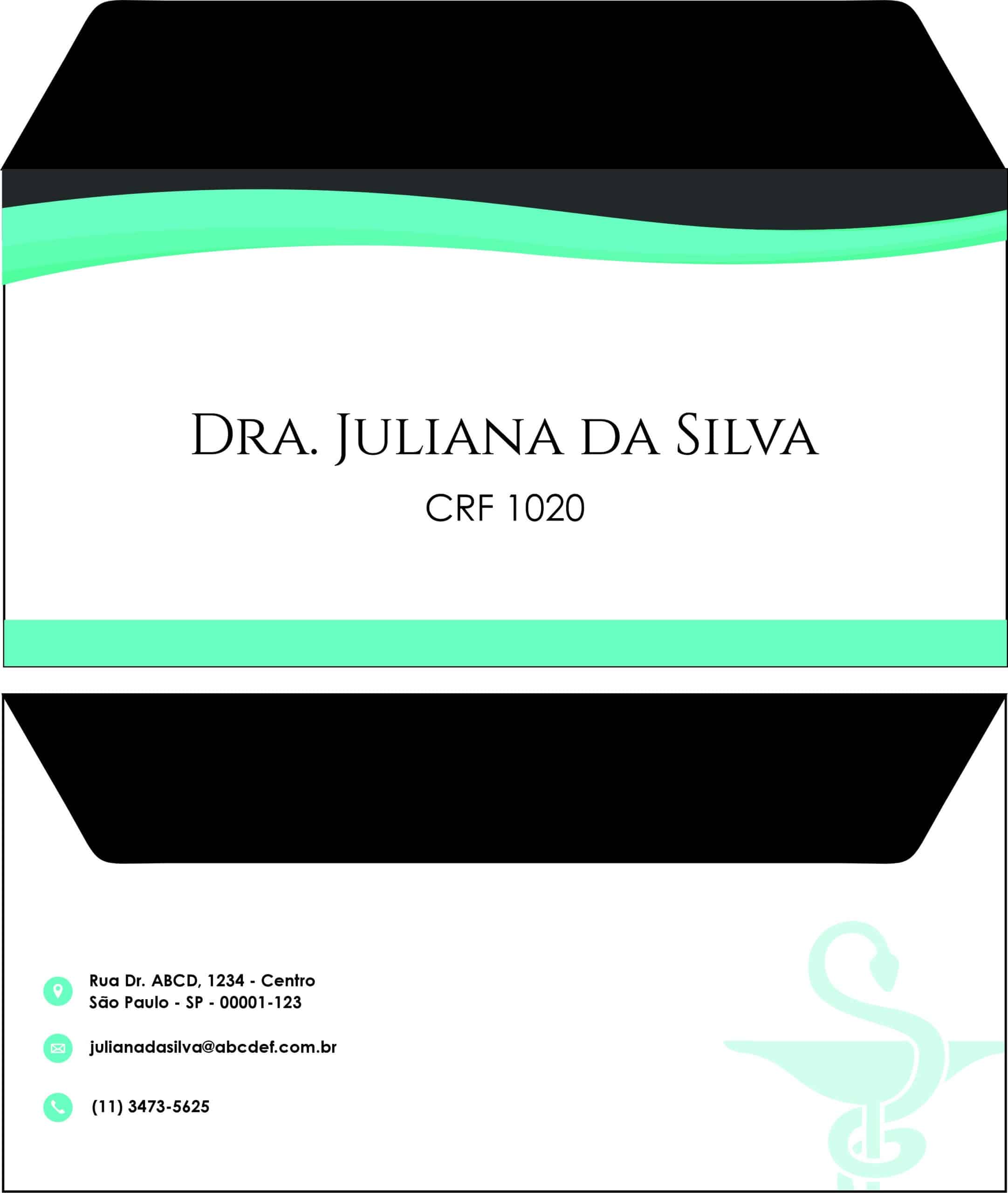 Envelope Ofício (Carta) Farmácia West