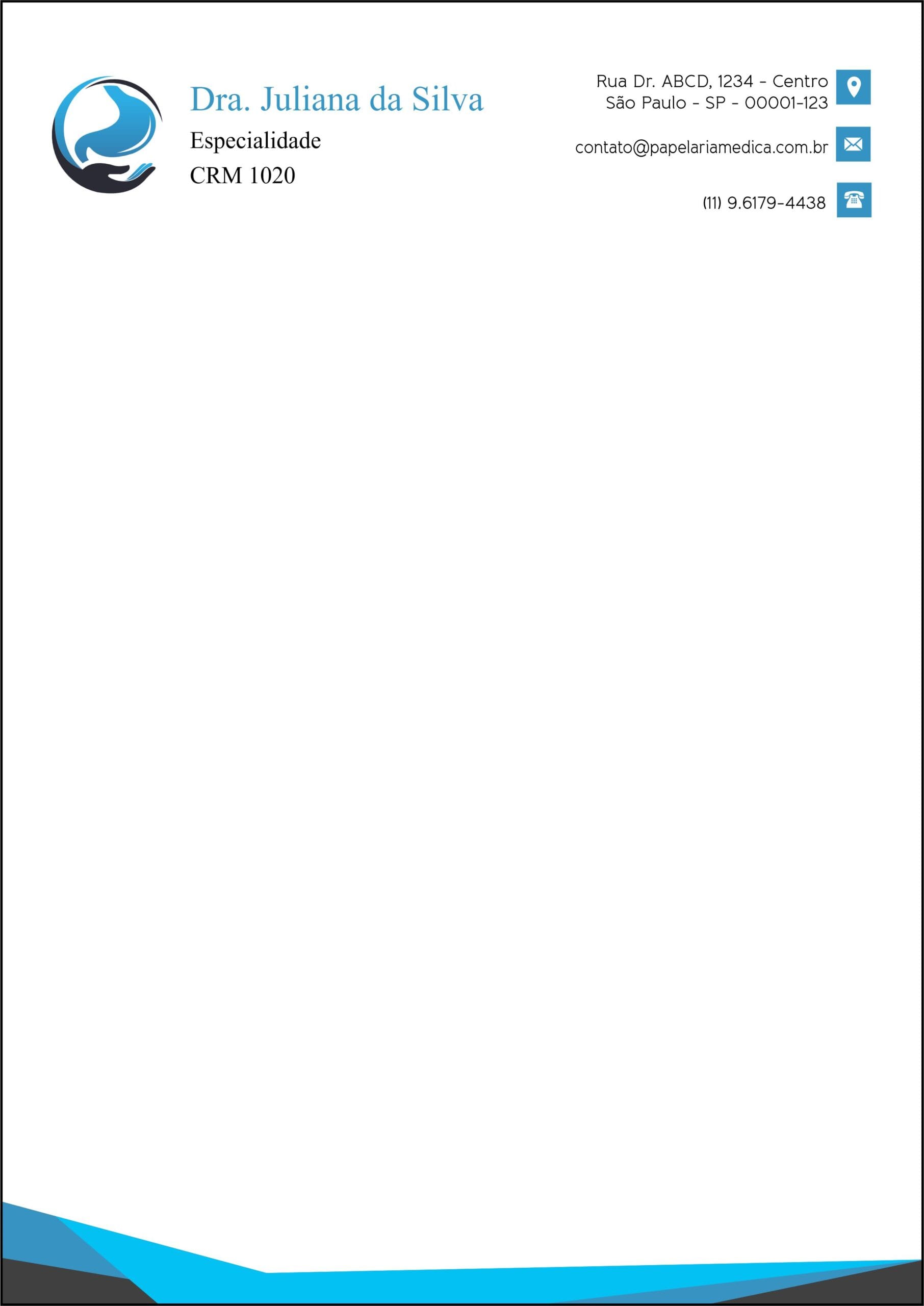 Receituário A4 Gastroenterologia São Petersburgo