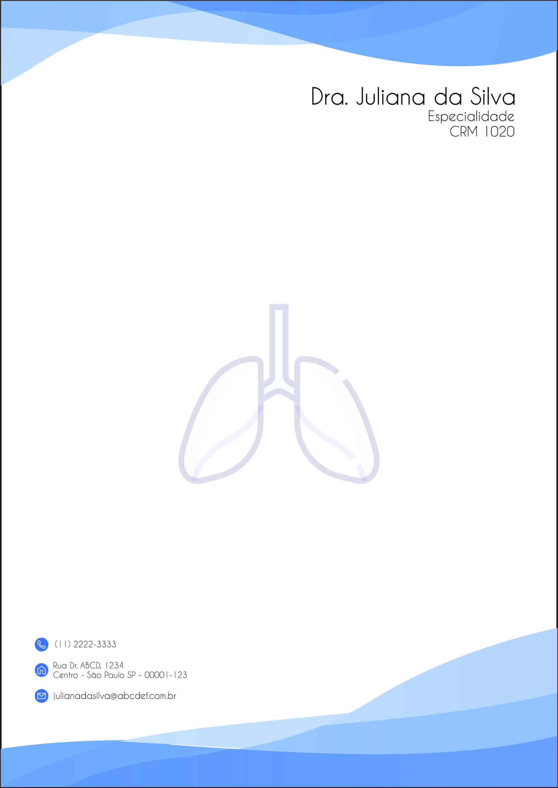 Receituário A4 Pneumologia Horsens
