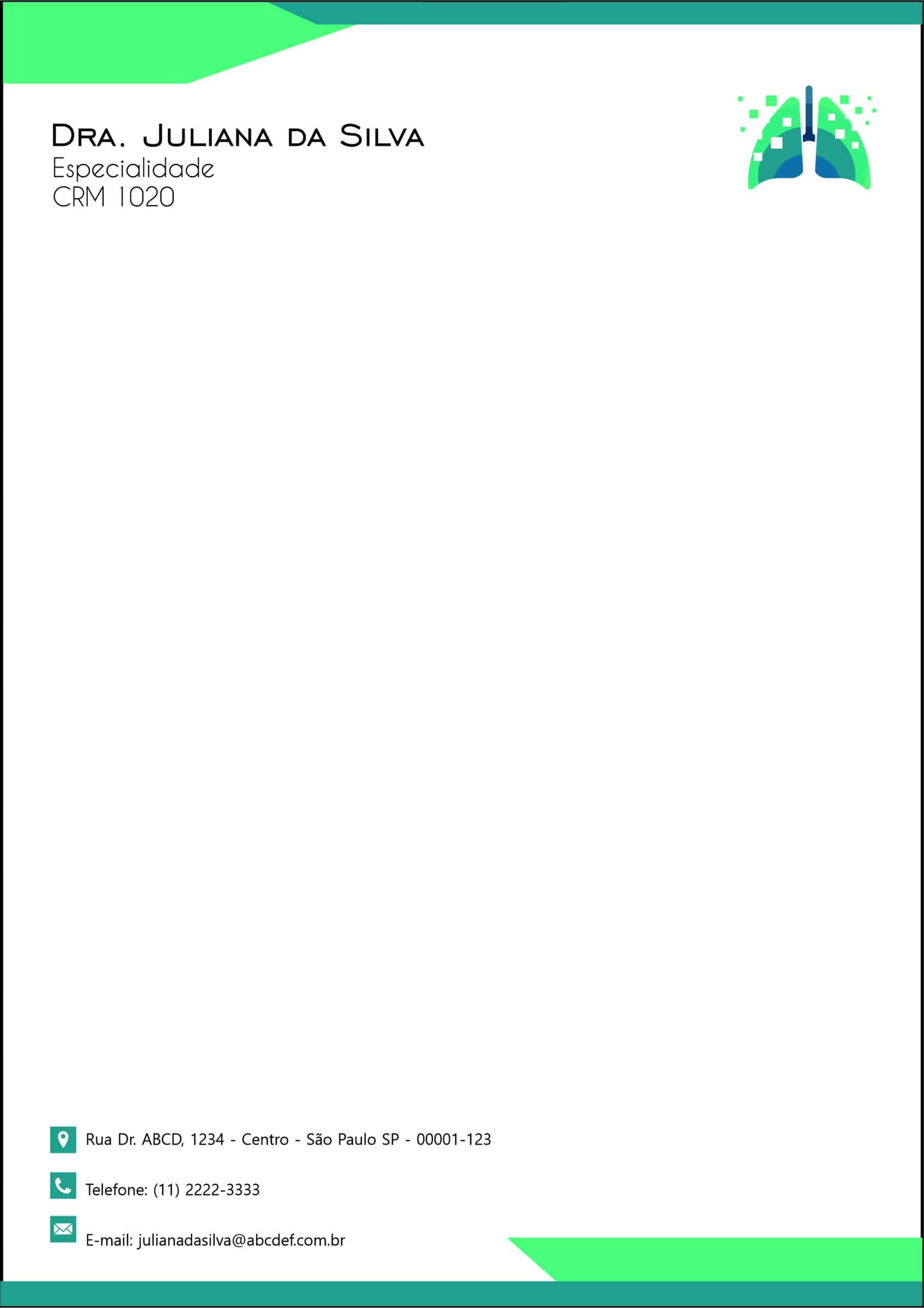 Receituário A4 Pneumologia Vodskov