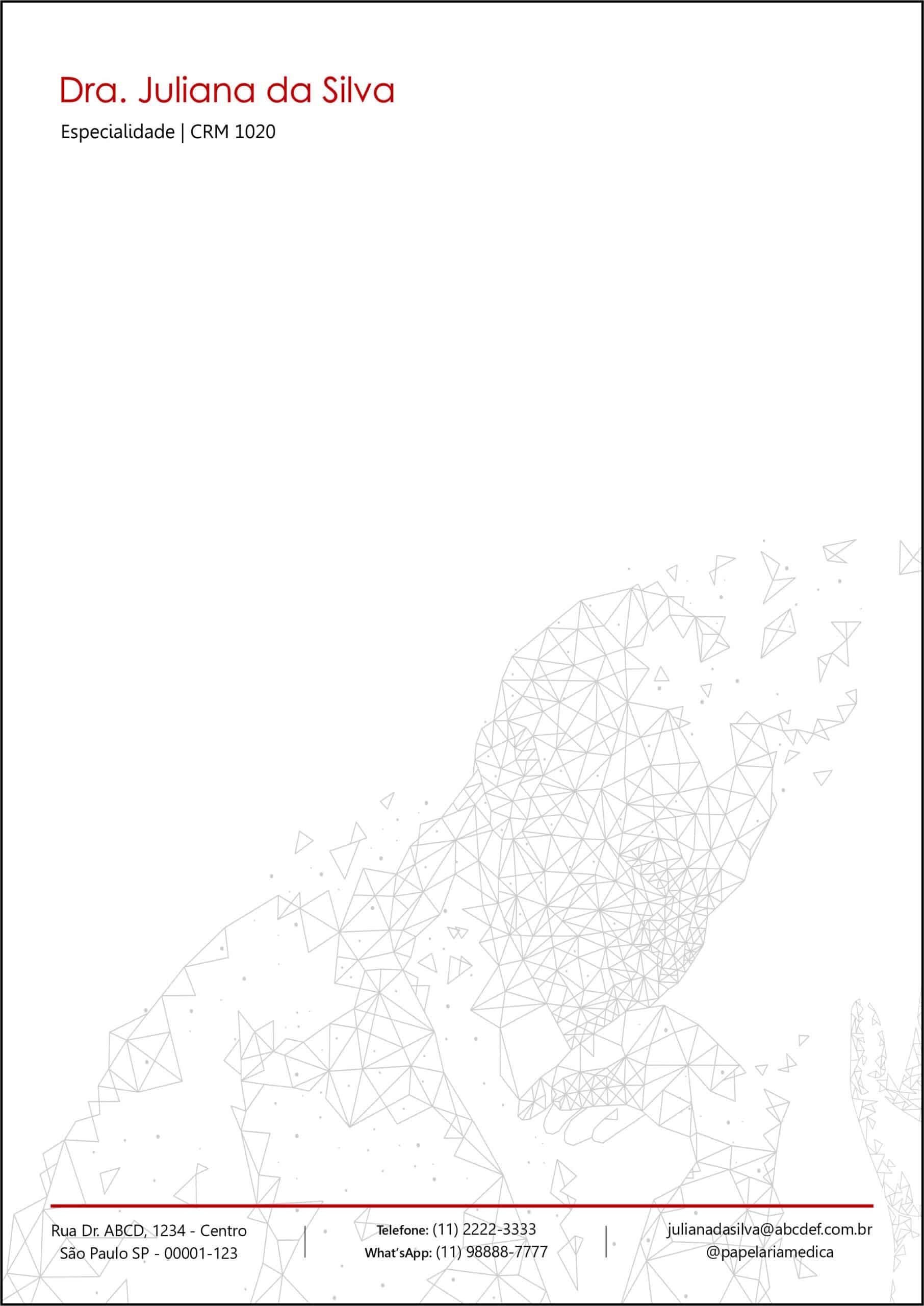 Receituário A4 Psiquiatra e Neurologista Naples