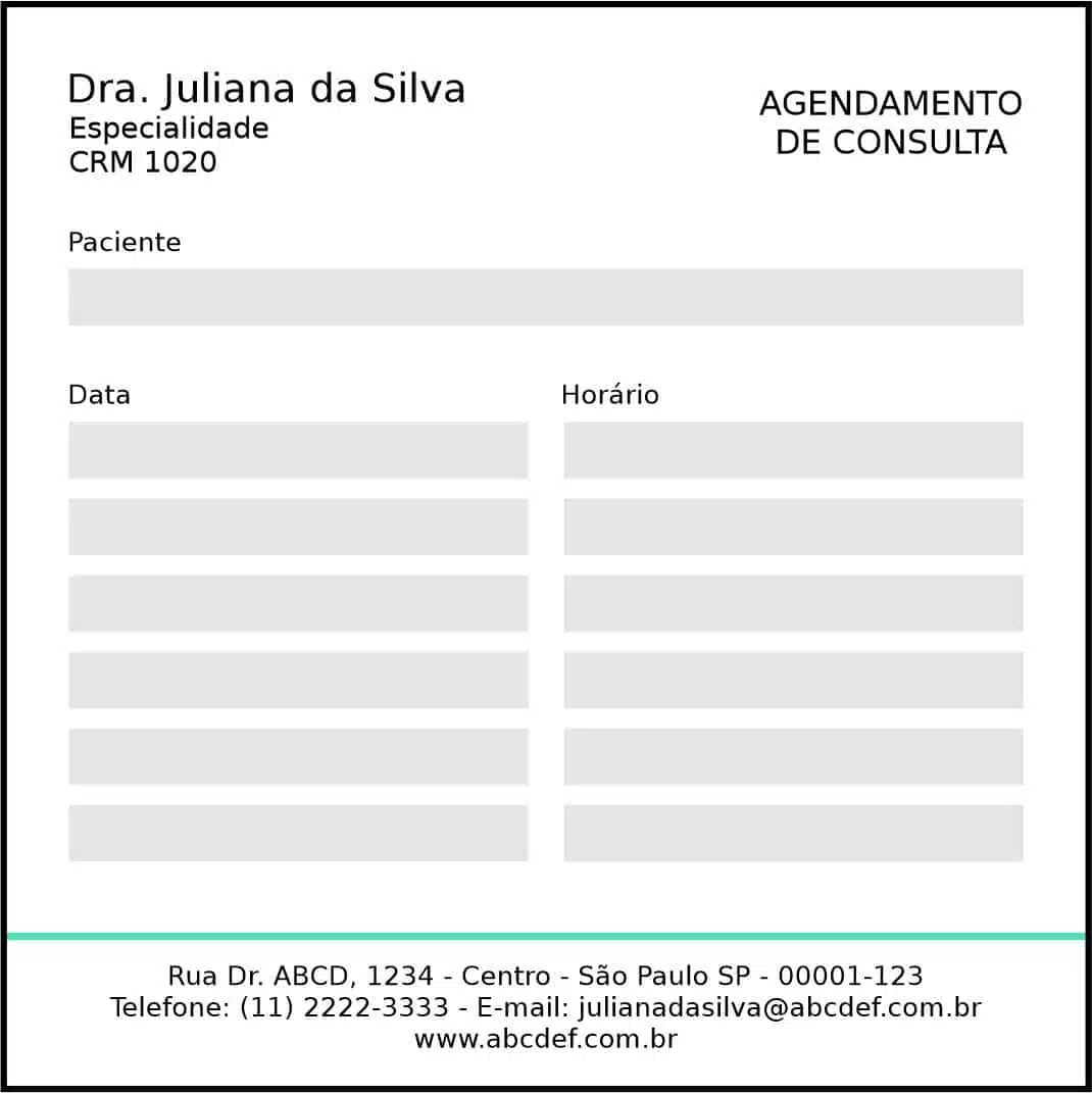 Bloco de Agendamento de Consulta Clínica Geral Esna