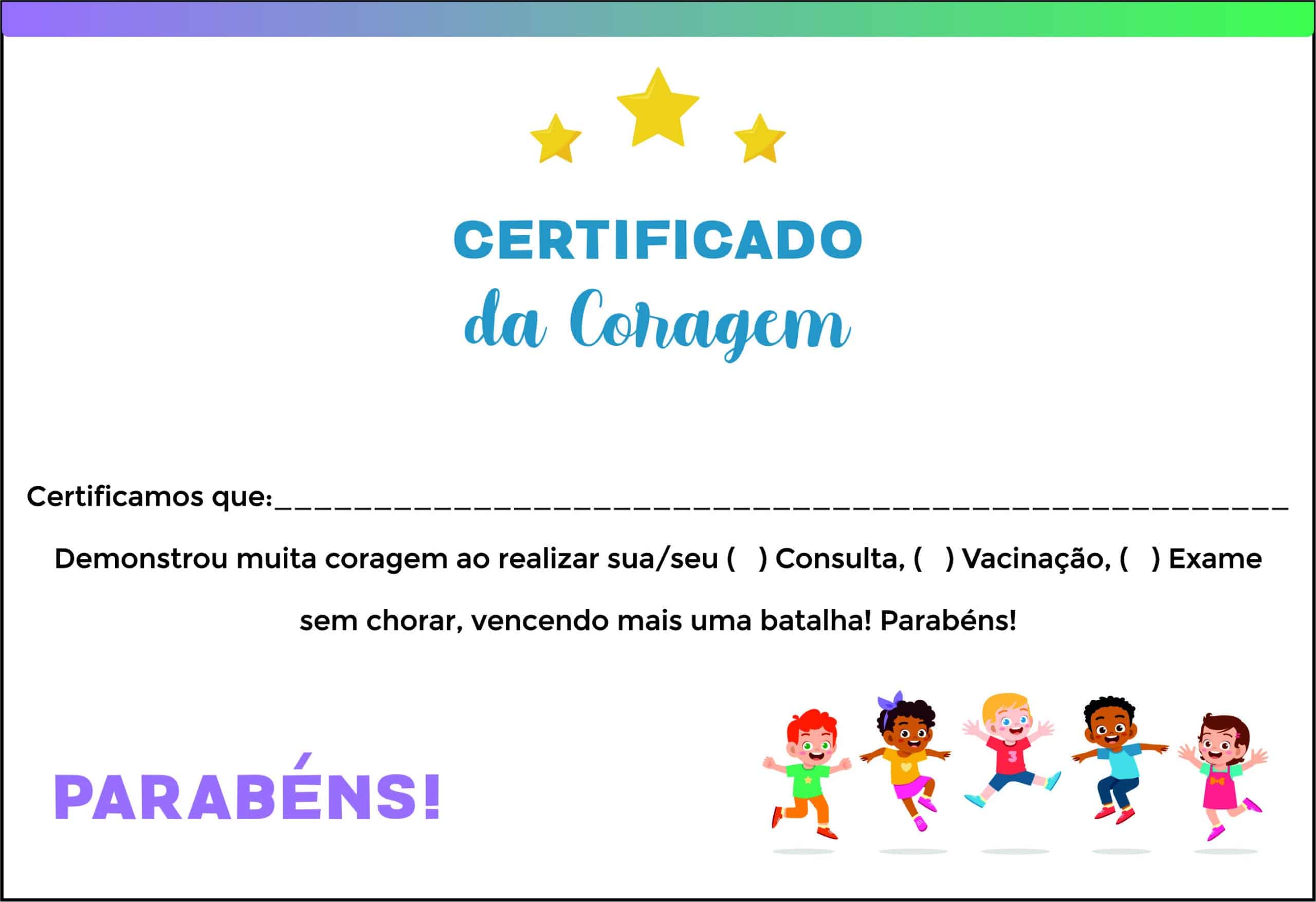 Certificado da Coragem Pediatra Opole