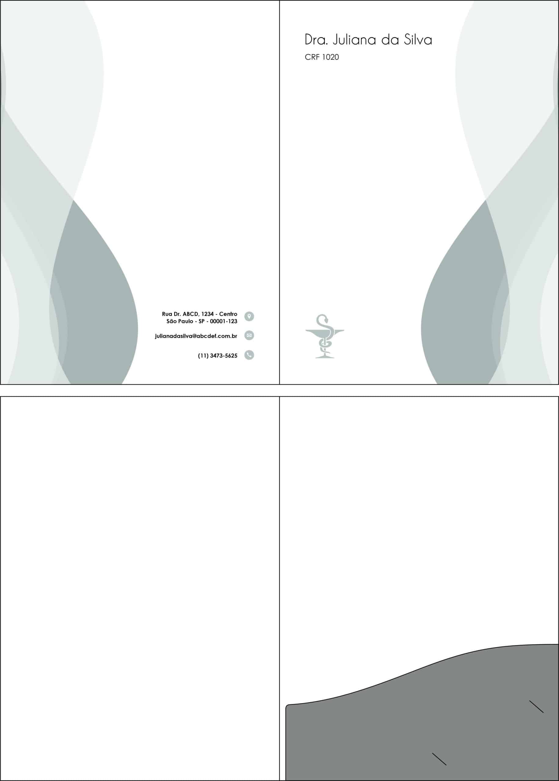 Pasta com Bolso Farmácia Glasgow