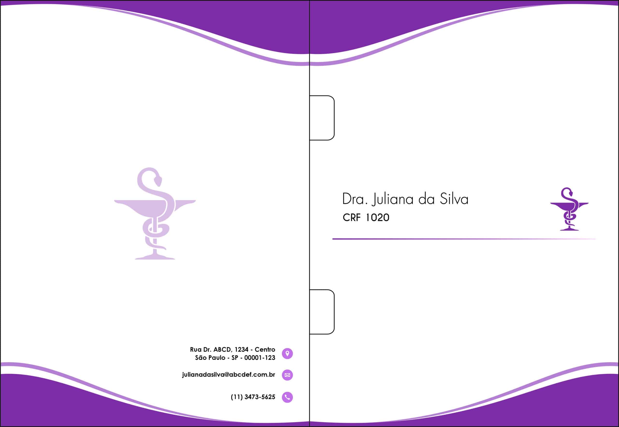 Pasta com Orelha Farmácia Edimburgo