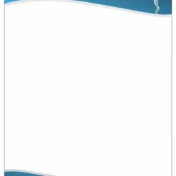 Receituário Médico Modern Blue