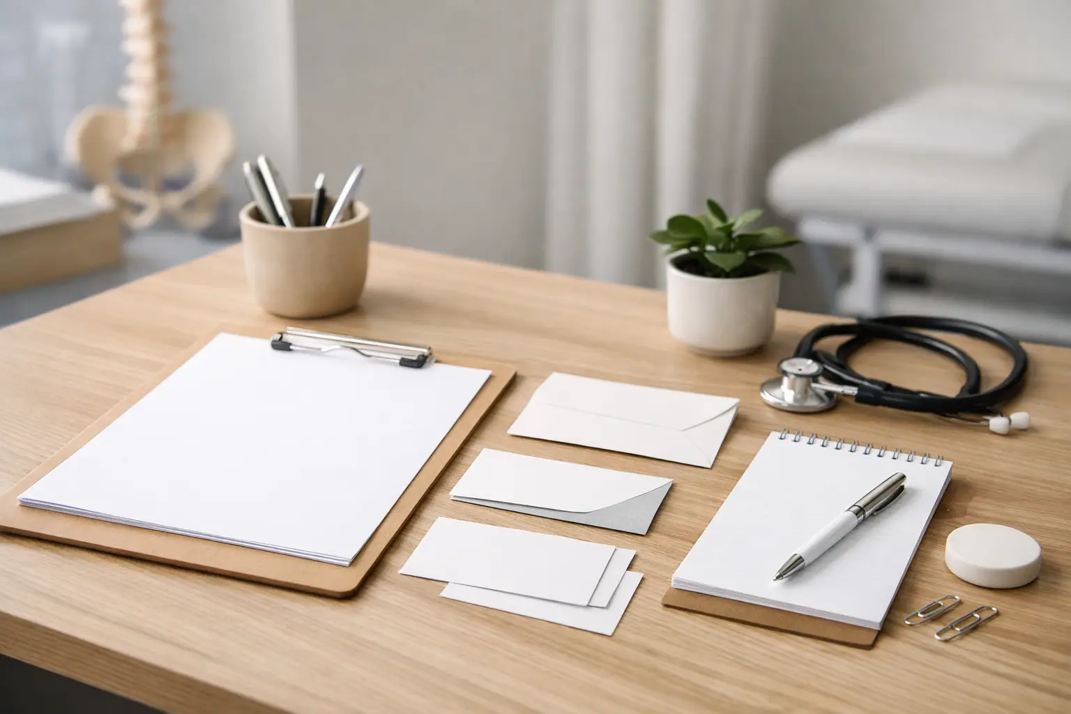 Como montar papelaria para consultório novo