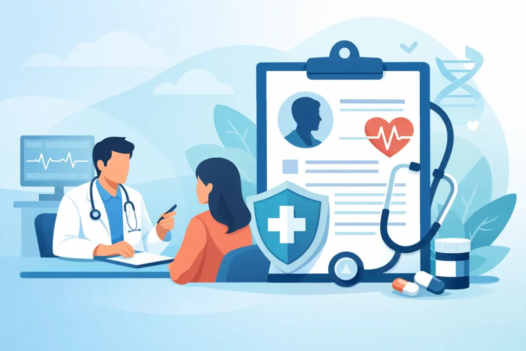 Modelo de declaração médica personalizada