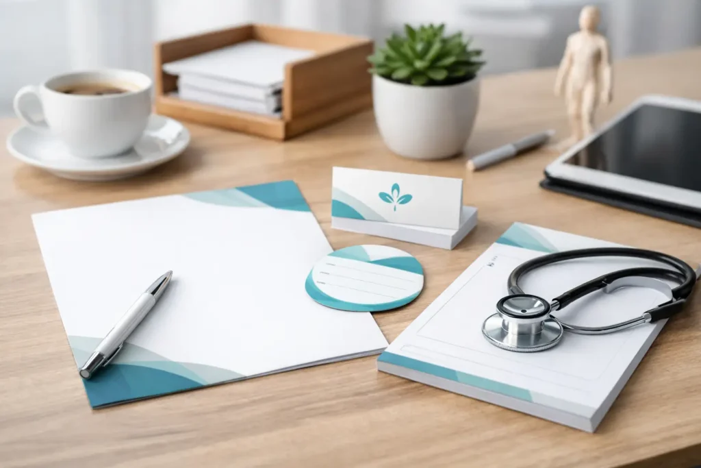 Como personalizar papelaria de consultório
