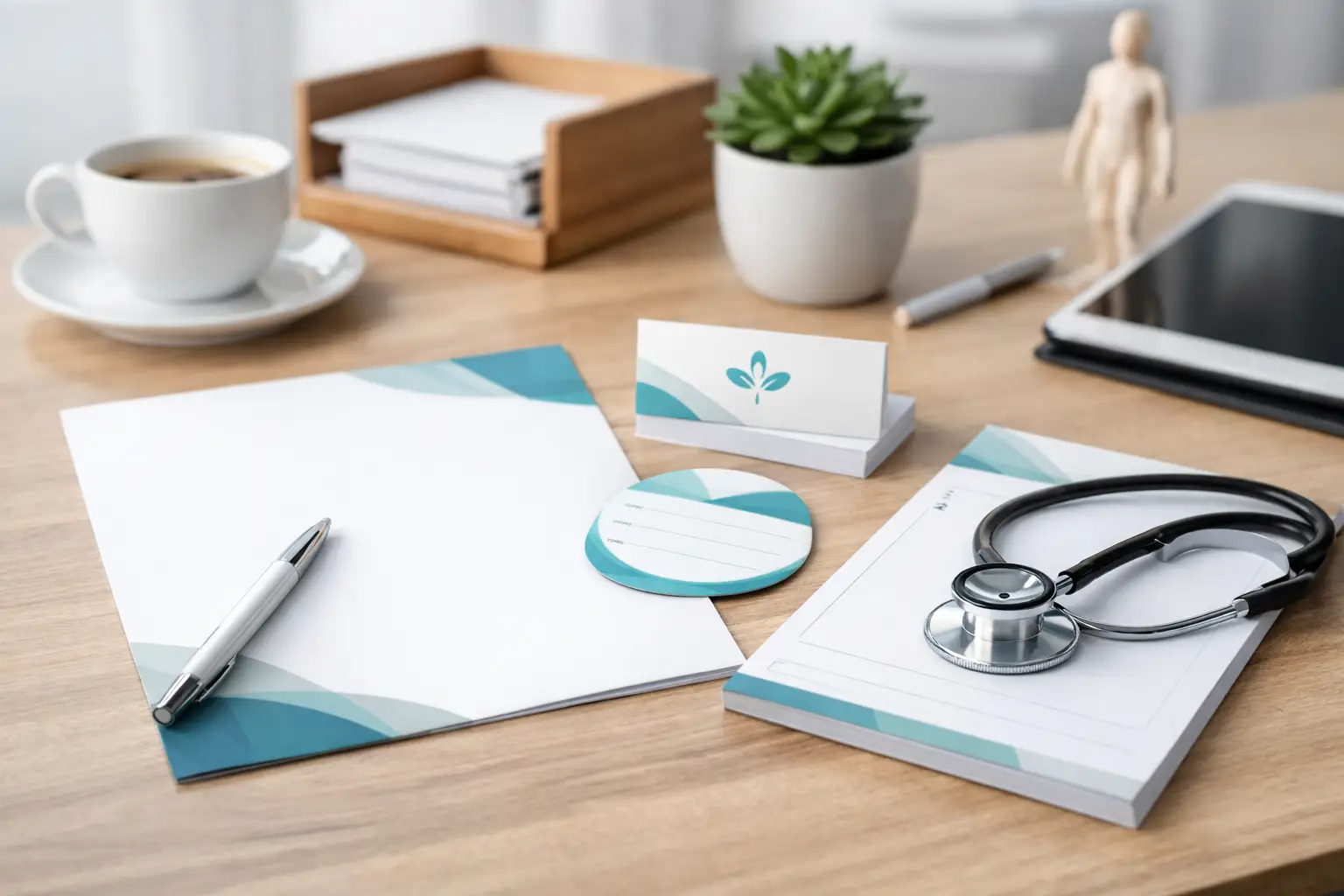 Como personalizar papelaria de consultório