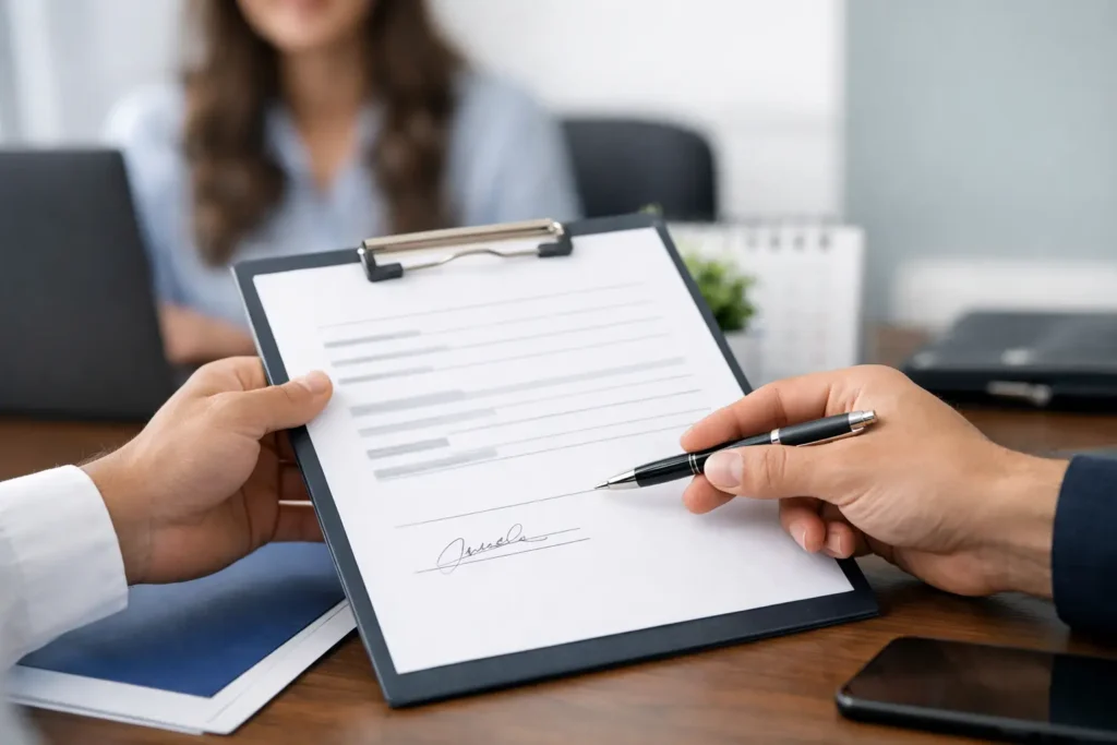Declaração de Comparecimento Personalizada Segura